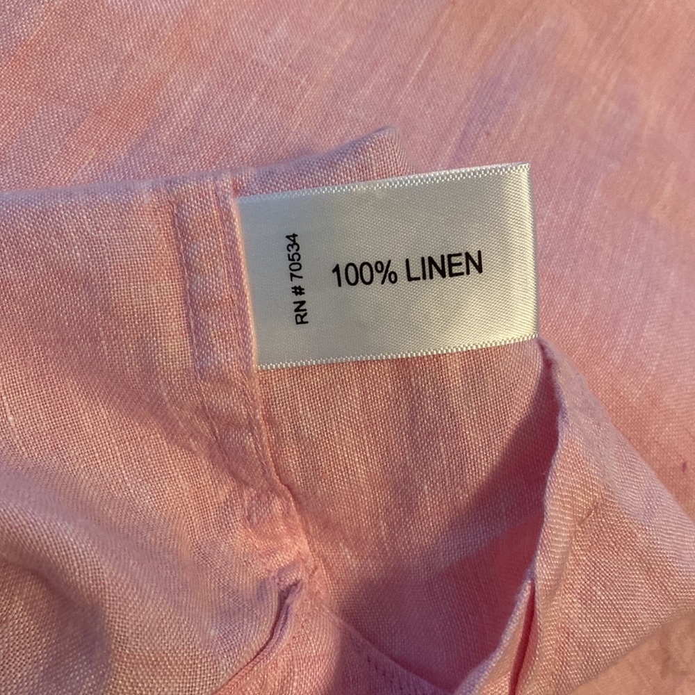 Orvis Linen Button Down - image 6
